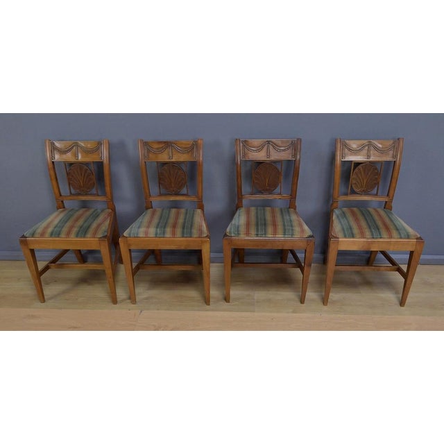 Provençal Cherry Wood Chairs, 20th Century, Set of 12 For Sale - Image 6 of 18