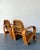 Vintage Bent Rattan Lounge Chairs - A Pair For Sale - Image 13 of 18