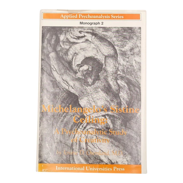 Oremland, "Michelangelo's Sistine Ceiling: A Psychoanalytic Study of Creativity", 1989, Signed For Sale