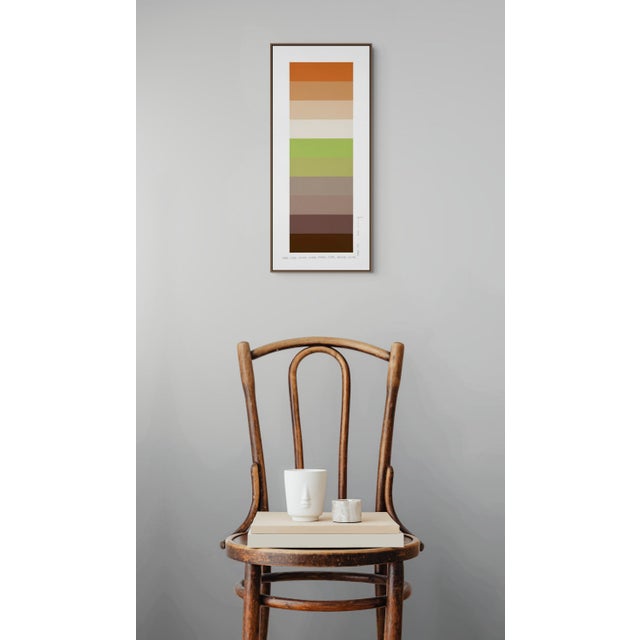 Abstract Contemporary Abstract Pencil and Acrylic on Fabriano-Pittura Paper "Emotional Color Chart 257" by Kyong Lee For Sale - Image 3 of 4