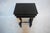 Mid 20th Century 20th Century Antique Victorian Black Lacquer Nest of 3 Tables For Sale - Image 5 of 18