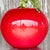 Scarlet Vintage Postmodern Art Glass Apple For Sale - Image 8 of 12