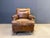 Mid-Century Modern Leather Club Chair, 1950s For Sale - Image 11 of 14