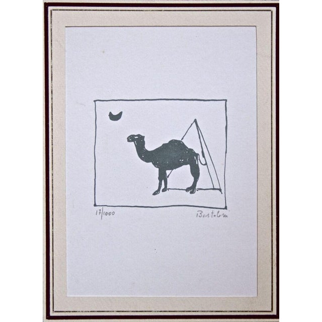 Lithograph on paper. Hand signed and numbered in pencil. Edition of 1.000 copies. Very good condition. This piece is...
