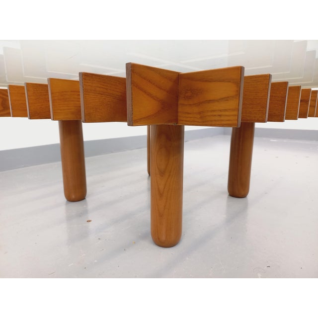 Vintage Square Italian Coffee Table by Gianfranco Frattini for Knoll, 1960s For Sale - Image 13 of 18