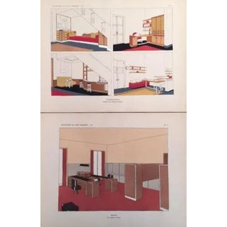 Original French Art Deco Design Planches - Set of 2 For Sale