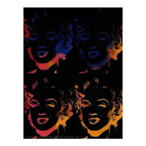 1993 Andy Warhol 'Marilyns x 4 Multicolor' Offset Lithograph