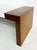 Wood Late 20th Century Contemporary Modern Artefacto Leather and Wood Bench For Sale - Image 7 of 7
