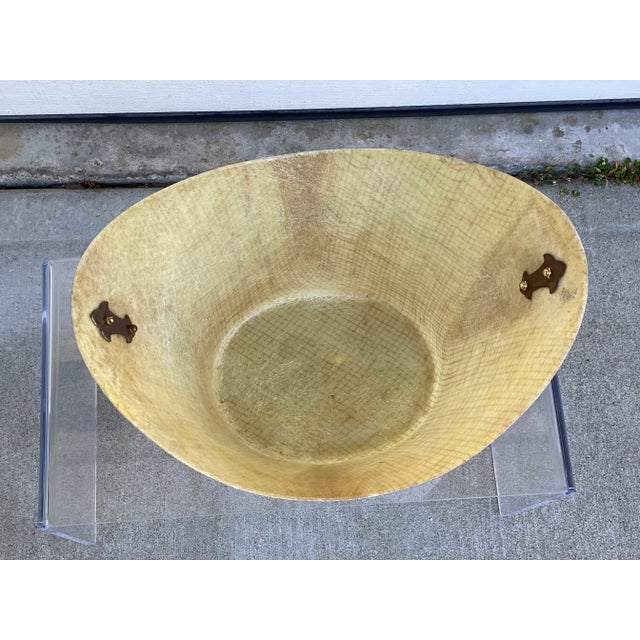 1950's Kimball Fiberglass Waste Basket /Ice Bucket For Sale - Image 4 of 12