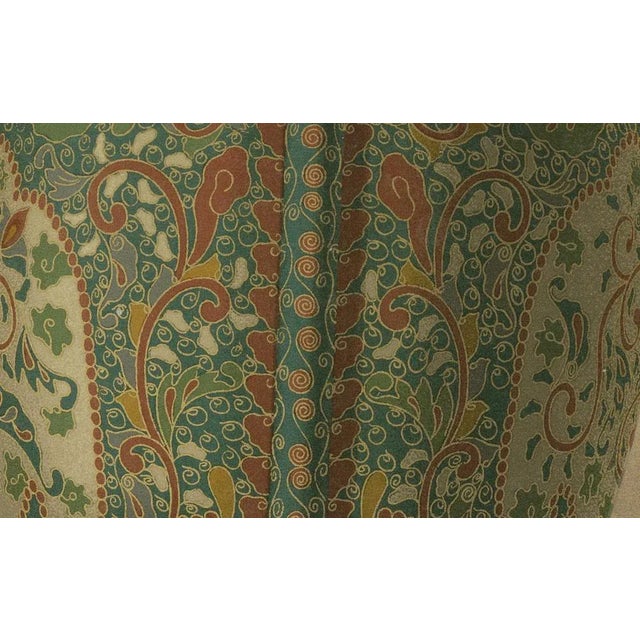 Title: exquisite cloisonné-style urns on decorative stands – plate v from section vii : this vibrant chromolithograph,...