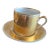 1980s 8 Fitz and Floyd Rondelet After Dinner Demitasse Cups and Saucers - 16 pcs For Sale