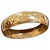 Gold 14 Karat Yellow Gold Classic Wide Wedding Band With Design Ring, Unisex Size 9 For Sale - Image 8 of 18