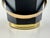 1960s Mid-Century Modern Culver Black and Gold Lowball Glasses With Coordinating Ice Bucket – Set of 5 For Sale In Little Rock - Image 6 of 10