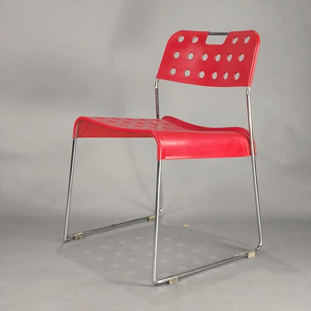 Omstak Chairs by Rodney Kinsman for Bieffeplast, 1970s, Set of 6 For Sale - Image 12 of 12