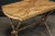 19th Century English Faux Marble, Glass and Faux Bamboo Side Table For Sale - Image 6 of 9