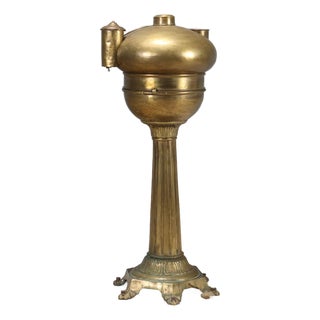 Nautical Compass in Binnacle on Ground For Sale