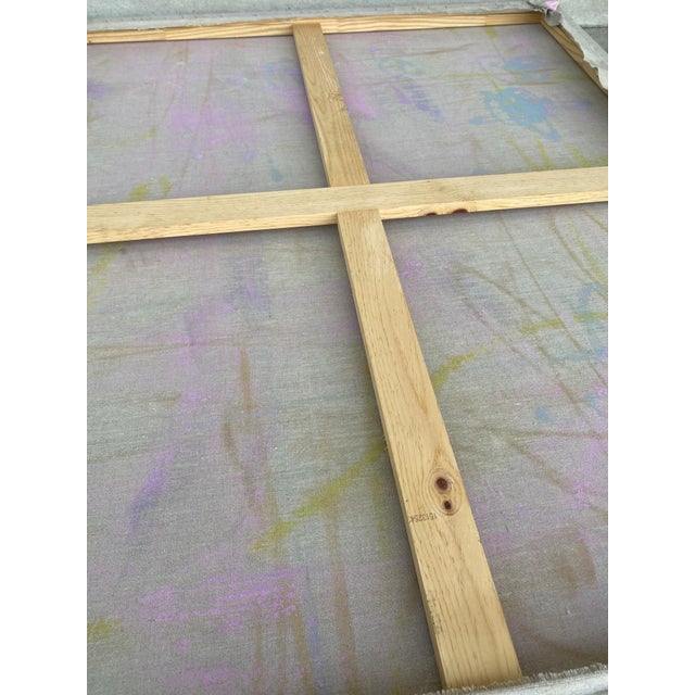 Street Art Mirtha Moreno, Large Painting Titled “Palm Beach”, 2021 For Sale - Image 3 of 8