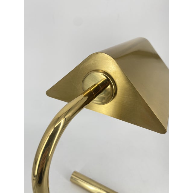 Vintage Italian Brass Table Lamp, 1950 For Sale - Image 17 of 18