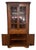 Vintage Traditional American Style Mahogany Corner / Display Cabinet For Sale - Image 10 of 12