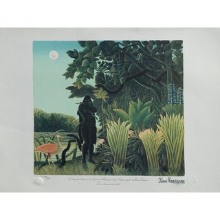 After Henri Rousseau, The Snake Charmer, Lithograph, 1976 For Sale