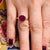 Natural Ruby Ring 6.5 14k Yellow Gold 4.51 TCW Certified For Sale - Image 15 of 18