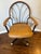 1970s Mid-Century Modern u.s. Furniture Industries Shellback Swivel Chair With Casters For Sale - Image 9 of 12