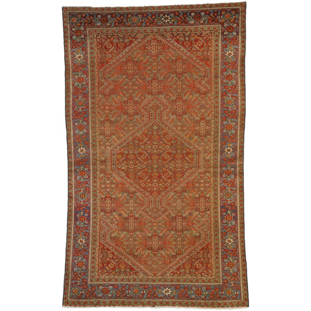 Antique Persian Mishan Malayer Rug - 04'00 X 06'08 For Sale - Image 10 of 10