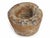 Stone 18th Century Granite Stone Bowl Mortar Planter Caramel Stripes 11 Lb For Sale - Image 7 of 10