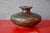 1950s Vintage Floral Glazed Stoneware Lentil Vase, 1950s For Sale - Image 5 of 5