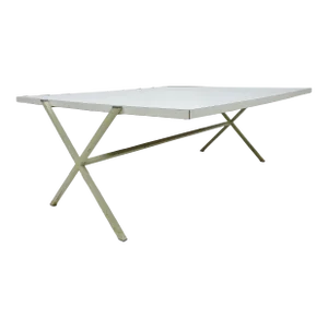 1950s Ladislav Rado Architectural Knoll and Drake X Base Coffee Table