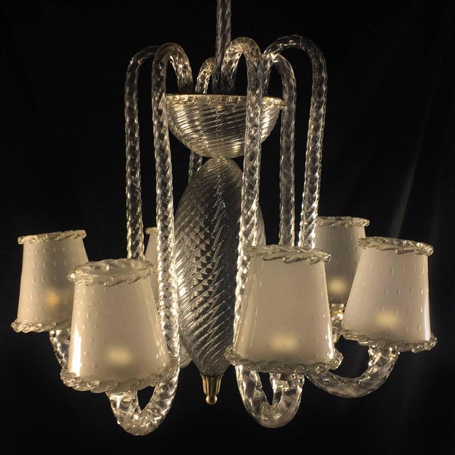 Vintage Chandelier in Murano, 1940s For Sale - Image 14 of 18