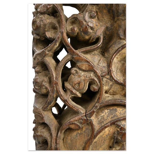 Teak Sculpture on Base For Sale - Image 6 of 9