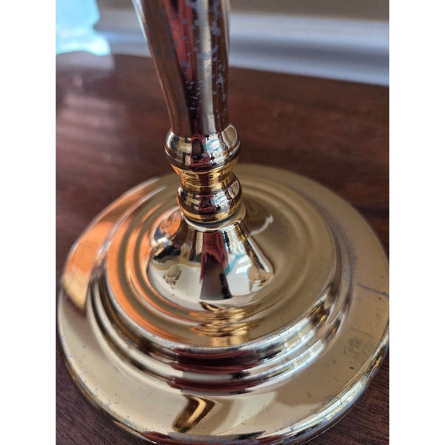 Brass Double Sided Vanity Mirror For Sale In Indianapolis - Image 6 of 10