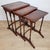 Vintage Nesting Tables in Mahogany, 1950, Set of 3 For Sale - Image 3 of 18