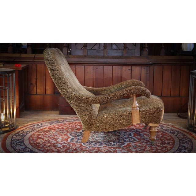 Set of Lounge Chair and Ottoman in Velvet, 2010s For Sale - Image 12 of 18