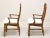 Broyhill Premier Mid 20th Century Oak Brutalist Style Dining Armchairs - Pair For Sale In Charlotte - Image 6 of 11