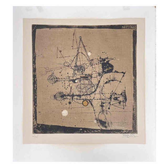 Johnny Friedlaender, Untitled, Etching, 1970s For Sale
