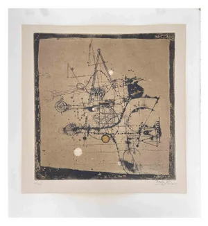 Johnny Friedlaender, Untitled, Etching, 1970s