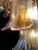 Italian Amber Murano Glass Petal Chandeliers, Set of 2 For Sale - Image 13 of 14