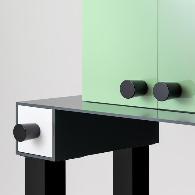 Ernest Cabinet in Powder-Coated Aluminum by Altreforme For Sale - Image 6 of 8