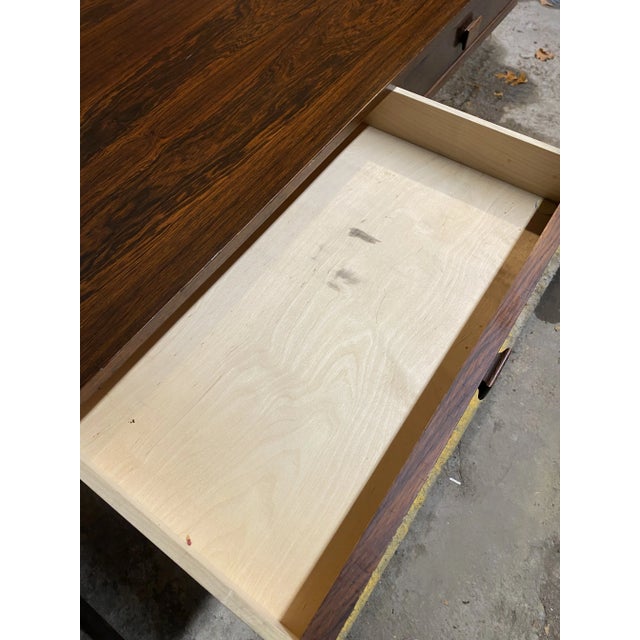 Danish Modern Rosewood Cantilever Executive Desk by Georg Petersens For Sale - Image 10 of 12