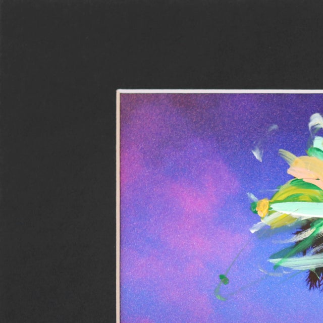 Hermosa Single Palm 5 - Original Sunset Still Life Photography Mixed Media Art by Pete Kasprzak For Sale - Image 4 of 6