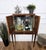Vintage Italian Walnut Bar Cabinet, 1950s For Sale - Image 3 of 11