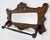 Victorian Antique Victorian Style Wall Mount Mirror With Towel Rack For Sale - Image 3 of 10