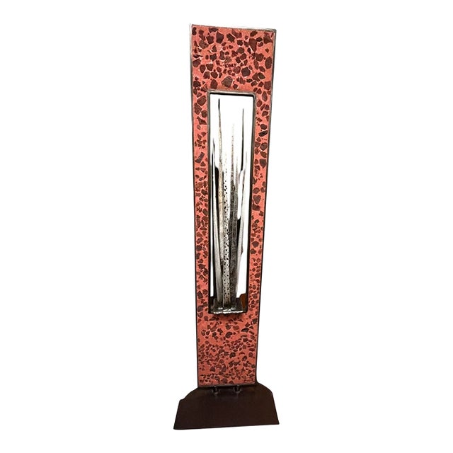 Carlos Page Free Standing Modern Metal Sculpture For Sale