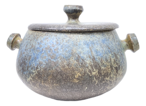 Studio Ceramic Bowl with Lid by Horst Seifert, 1970s