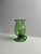 Mid-Century Modern Green Glass Hurricane Lamp from Empoli, Italy, 1960s For Sale - Image 3 of 11