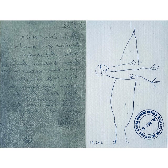 Asaf Ben Tzvi, Israeli Abstract Modernist Color Etching - Mineral Collection For Sale