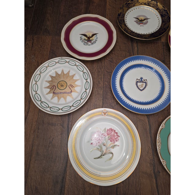 Ceramic White House China Patterns Collector Plates For Sale - Image 7 of 8
