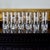 Elegant set of six Czech lead crystal tumblers featuring intricate hand-engraved elephant motifs. The detailed engraving...